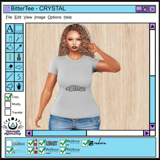 [HA] Bitter Tee - CRYSTAL -
