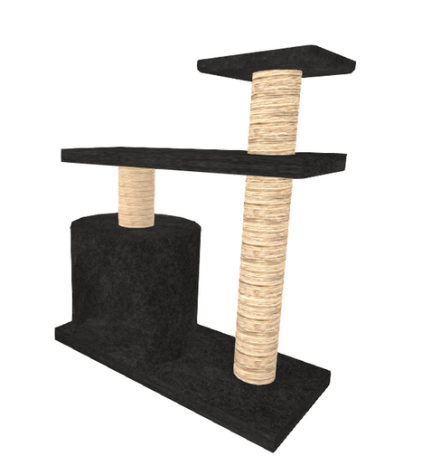 Cat Tree Style 3 Black