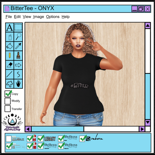 [HA] Bitter Tee  - ONYX -