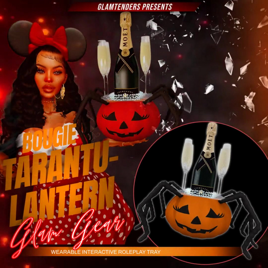[GLAM GEAR] ~ BOUGIE TARANTU-LANTERN TRAY UNPACKER/ ADD