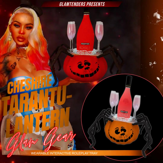 [GLAM GEAR] ~ CHESHIRE TARANTU-LANTERN TRAY UNPACKER/ ADD