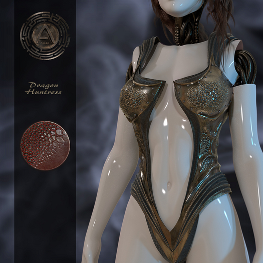 (A)MAZE ~ Dragon Huntress (Red)