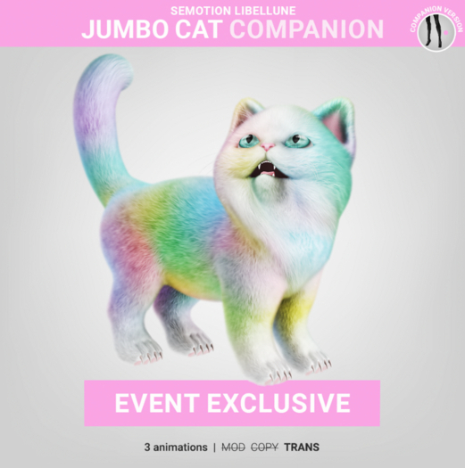 SEmotion Libellune Jumbo Cat Companion EXCLUSIVE