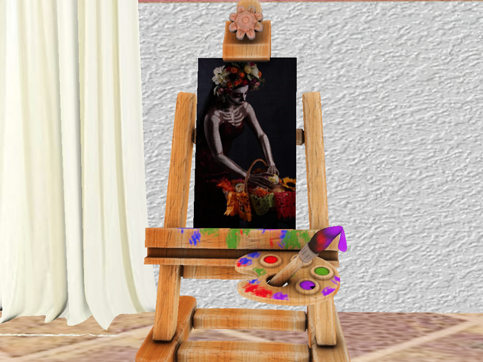 AL DIA DE MUERTOS EASEL
