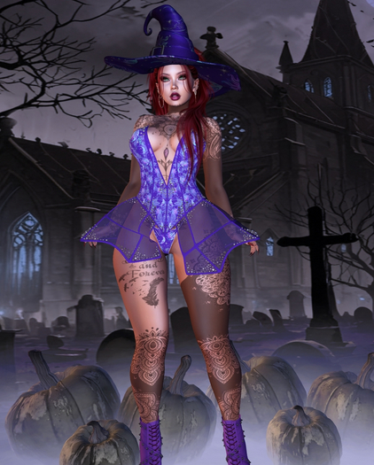 Roja's Celestial witch Purple 