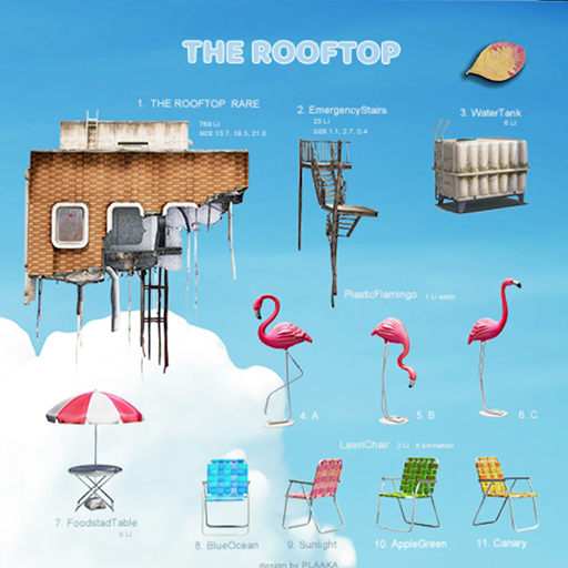PLAAKA - THE ROOFTOP COMPLETE SET