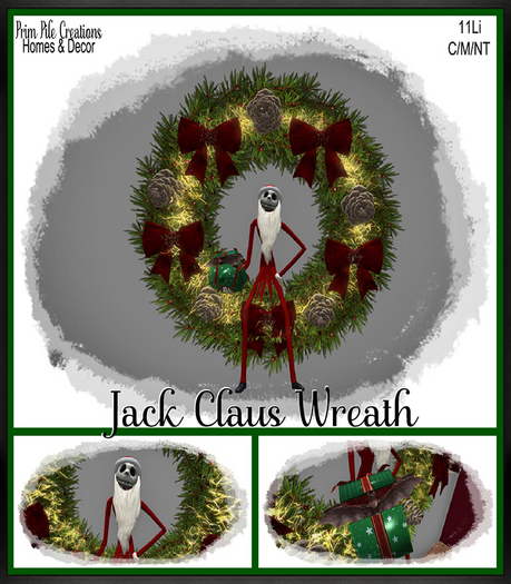 ~PPC~ Jack Claus Wreath