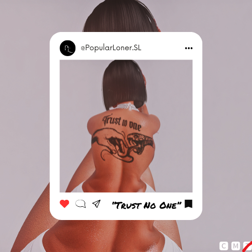 Popular Loner Trust No One Tattoo