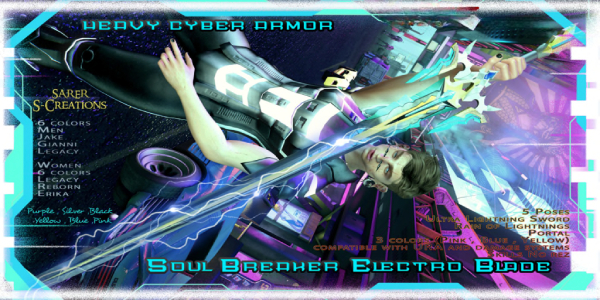 -Set Cyber Women--Sword-Fatpack