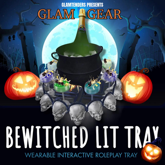 [GLAM GEAR] ~ BEWITCHED LIT TRAY UNPACKER/ ADD ME