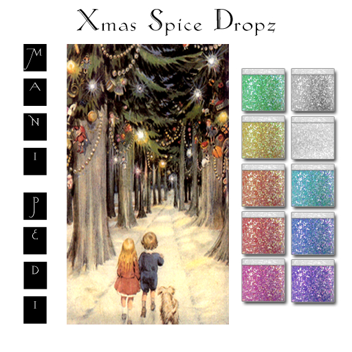 ~Mani Pedi~ Xmas Spice Dropz Polish - Legacy HUD