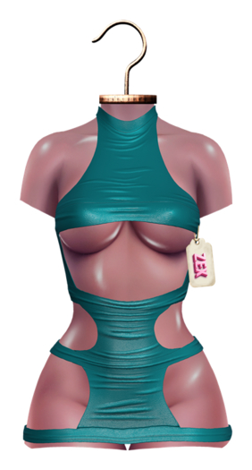 Ashley mini dress * Aqua * Larax, Reborn, Waifu, Legacy, BombShell