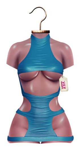 Ashley mini dress * Azure * Larax, Reborn, Waifu, Legacy, BombShell