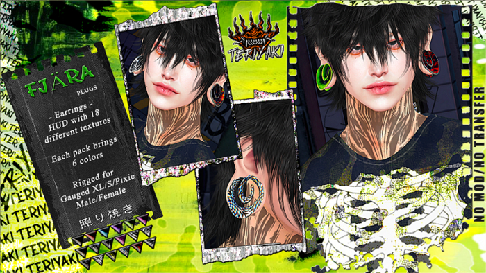 TERIYAKI - Fjara Plugs [FEMALE][FATPACK]