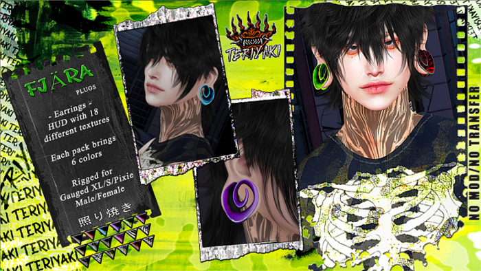 TERIYAKI - Fjara Plugs [FEMALE][PACK][A]