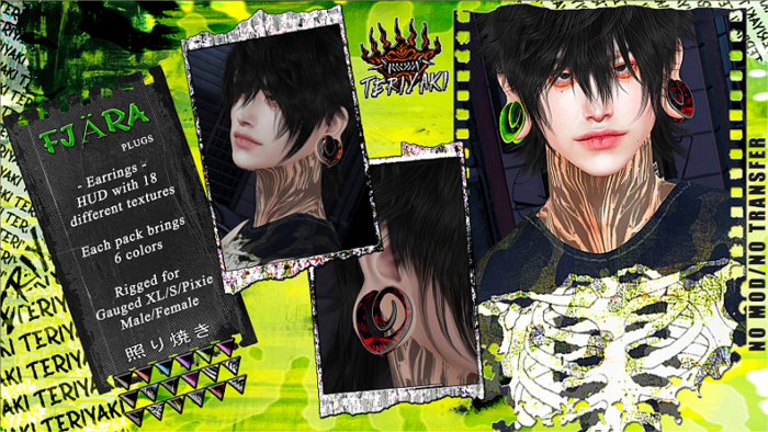 TERIYAKI - Fjara Plugs [MALE][PACK][C]