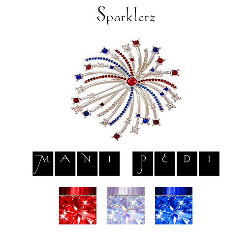 ~Mani Pedi~ Sparklerz Polish - GenX HUD