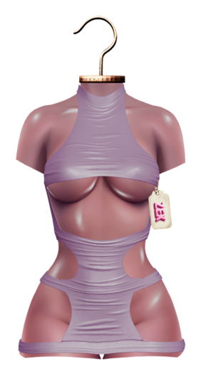 Ashley mini dress * Lilac * Larax, Reborn, Waifu, Legacy, BombShell