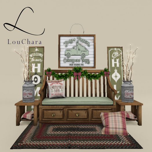 LouChara Holly Porch Set 