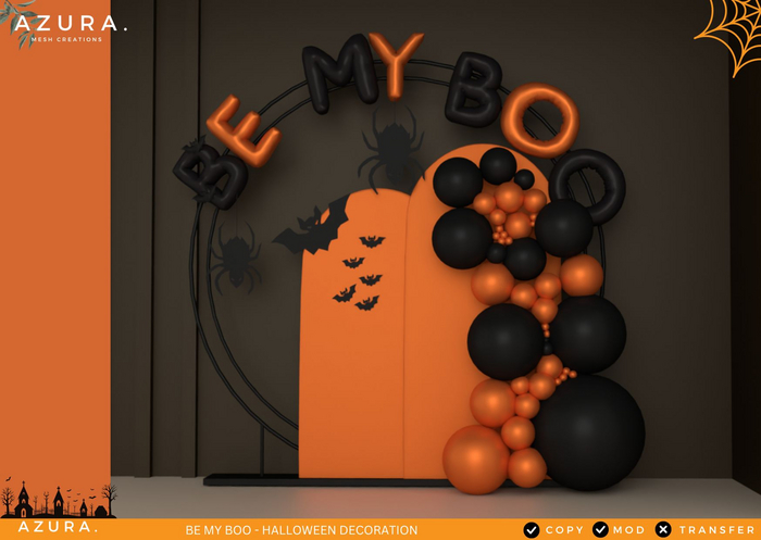 AZURA ::: BE MY BOO - HALLOWEEN DECORATION
