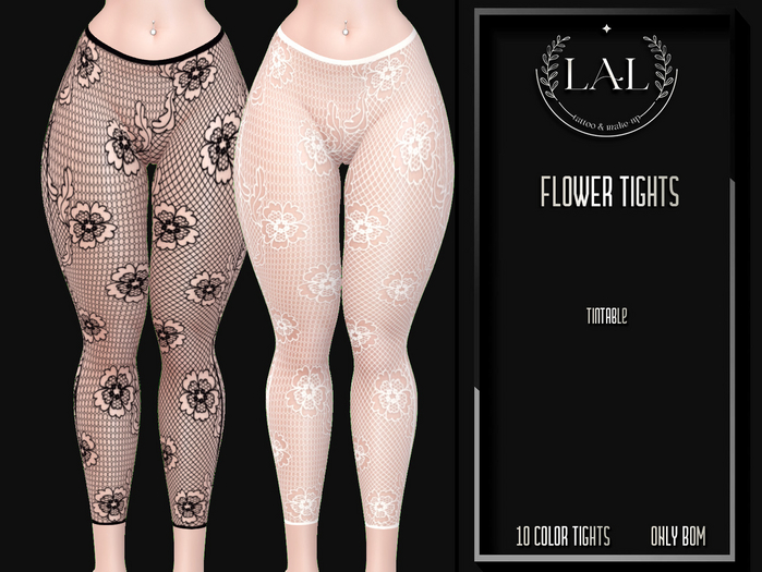 LAL-Flower Stocking Only Bom(Tintable)