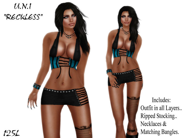 U.N.I ~ Reckless {Aqua}   