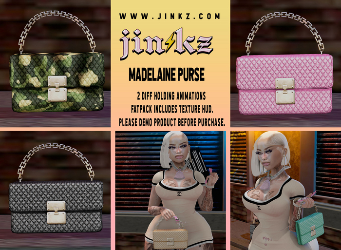[JINKZ] Madelaine Mint Bag
