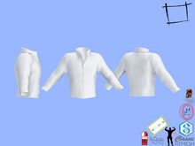 WC825 Men's Long Sleeves Shirt FITMESH