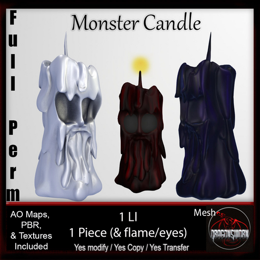 Full Perm Monster Candle