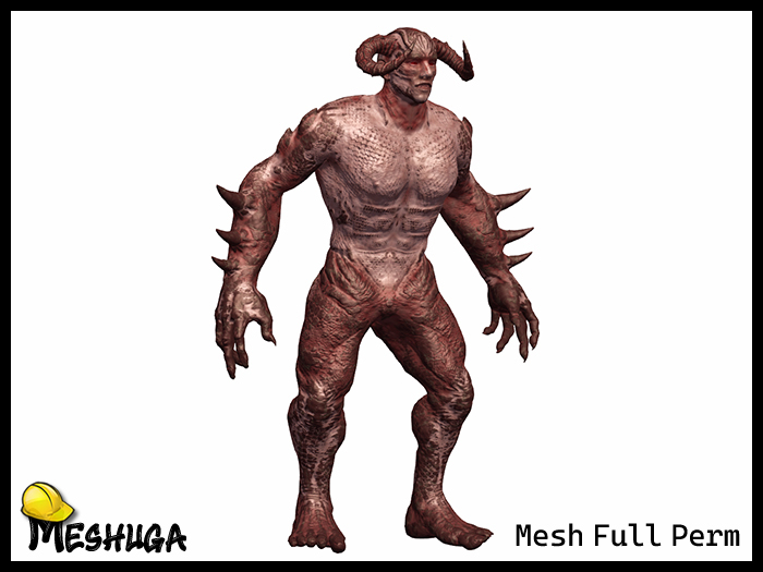 Meshuga Thornez Halloween Demon Character FULL PERM MESH  