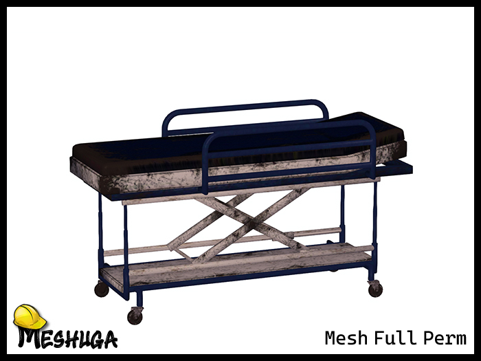 Meshuga Horror Asylum - Stretcher FULL PERM MESH  
