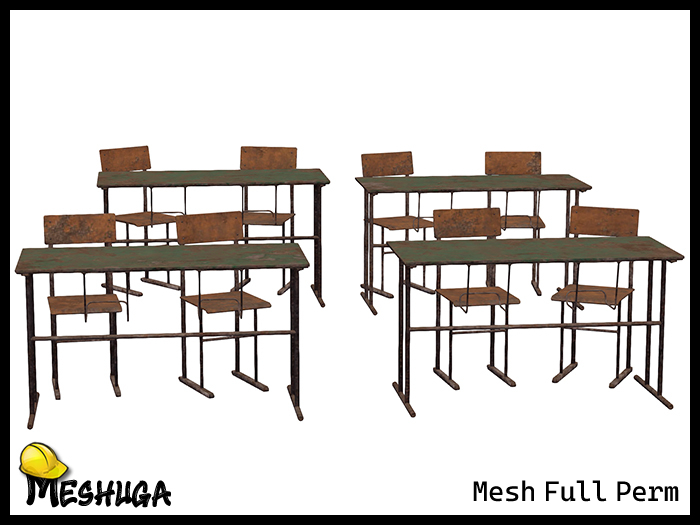 Meshuga Abandoned School Classroom FULL PERM MESH  