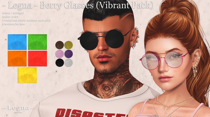 - Legna - Berry Glasses (Vibrant Pack)
