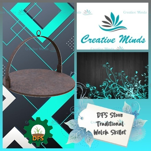 DFS Stove - Traditional Welsh Skillet (FSB#71) (Actual Item)