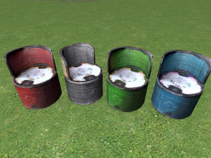 [VORTEX]Barrels Chairs SET FULLPERM