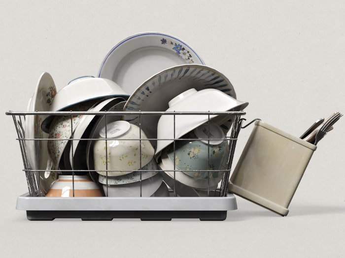 Nutmeg. Rustic Kitchen Dish Rack / add me