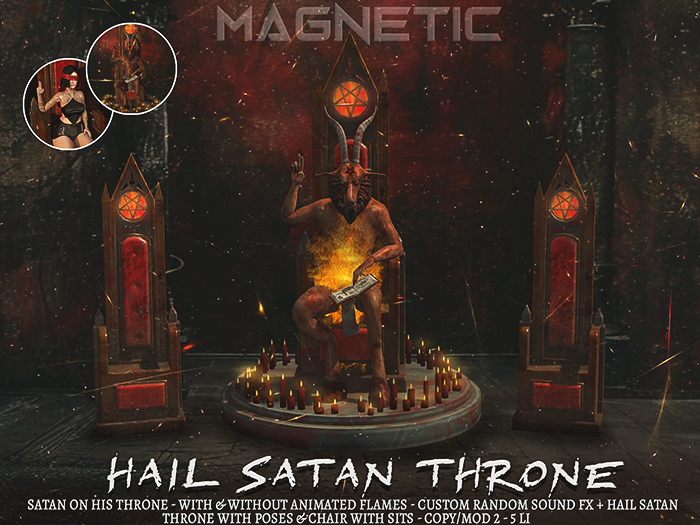 Magnetic - Hail Satan Throne