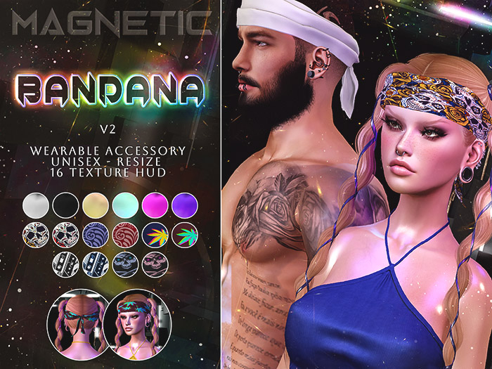 Magnetic - Bandana V2