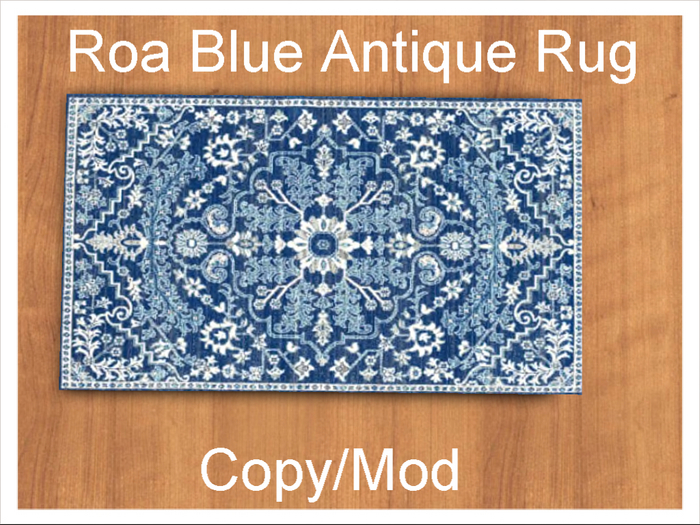 *CC* Roa Blue Antique Rug