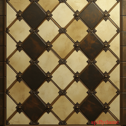 Victorian Diamond Walkway Texture