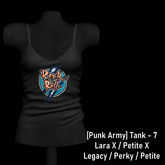 [Punk Army] Tank - 7 - Black