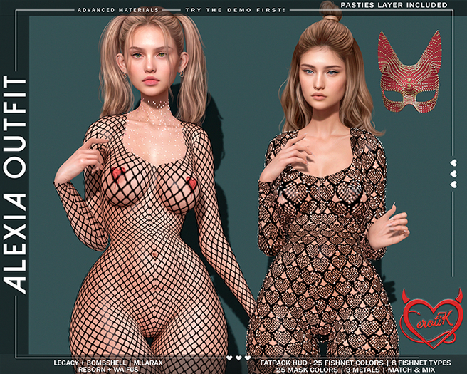 [erotiK] Alexia Outfit FATPACK