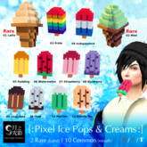11 Matcha - Gacha [:: MS ::] Pixel Ice Pops & Creams