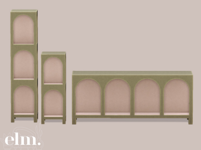Elm. Lottie Cabinet//Light Pack