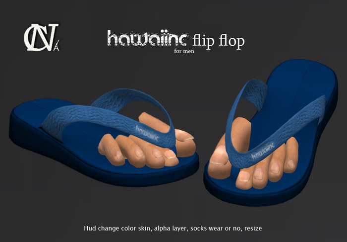 Flip Flop Hawaiinc NCparis Blue