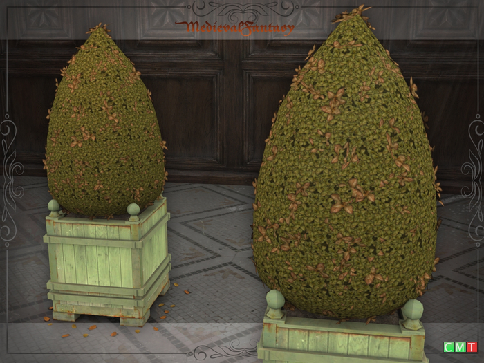 [MF]  Autumn Fall bush hedge Decor (boxed)