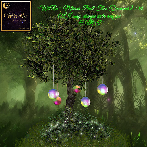 ~WiRa~ Mirror Ball Tree (Summer) BOX