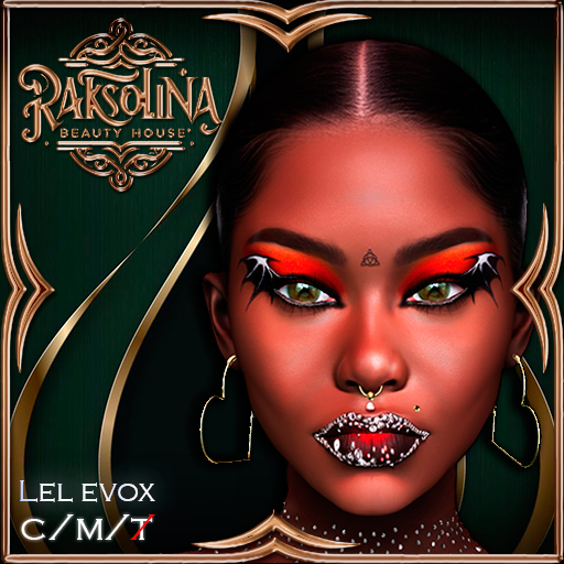 ~Raksolina~ Bat eyeshadows lipstick LelEvoX
