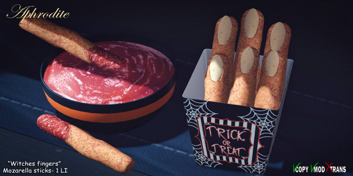<Aphrodite> Witches finger box - Mozzarella sticks (Boxed)