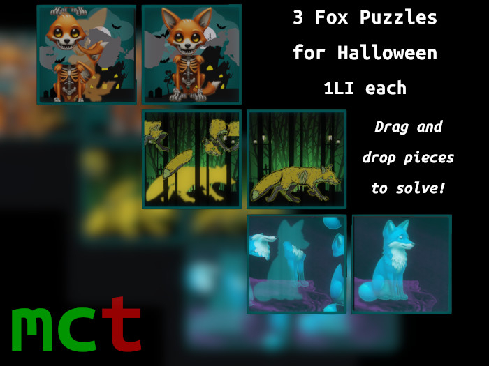 Halloween Fox Puzzle